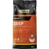 Everbuild, Everbuild Jetcem Premix Sand and Cement 6kg Everbuild, Everbuild Jetcem Premix Sand and Cement 6kg