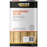 Everbuild, Everbuild Lumberjack Woodworm Killer 5l Everbuild, Everbuild Lumberjack Woodworm Killer 5l