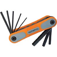 Faithfull, Faithfull Hex Key Folding Set of 8 Metric (1.5-8mm) Faithfull, Faithfull Hex Key Folding Set of 8 Metric (1.5-8mm)