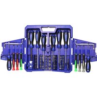FAITHFULL, 63 Piece Mixed Screwdriver Socket Tool Set FAISDSET63 XMS21SCREW63 - Faithfull FAITHFULL, 63 Piece Mixed Screwdriver Socket Tool Set FAISDSET63 XMS21SCREW63 - Faithfull