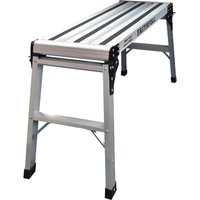 Faithfull, Faithfull Fold Away Step Up Aluminium L100 x H52 x W30cm Faithfull, Faithfull Fold Away Step Up Aluminium L100 x H52 x W30cm