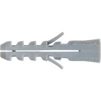 Fischer, Fischer S Nylon Wall Plugs 10mm Pack of 50 Fischer, Fischer S Nylon Wall Plugs 10mm Pack of 50