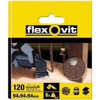 Flexovit, Flexovit Delta Sanding Sheets Fine Pack of 6 Flexovit, Flexovit Delta Sanding Sheets Fine Pack of 6