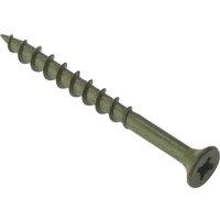 Forgefix, Forgefix 4.5 x 50mm Decking Screw Pozi St Green Anti-Corrosion Treated Qty 200 Forgefix, Forgefix 4.5 x 50mm Decking Screw Pozi St Green Anti-Corrosion Treated Qty 200