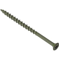 Forgefix, Forgefix Decking 4.5 x 75mm Screw Pozi ST Green Anti-Corrosion Qty 200 Forgefix, Forgefix Decking 4.5 x 75mm Screw Pozi ST Green Anti-Corrosion Qty 200
