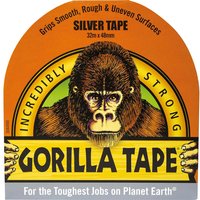 Gorilla, Gorilla Glue Gorilla Tape Silver 48mm 32m Gorilla, Gorilla Glue Gorilla Tape Silver 48mm 32m