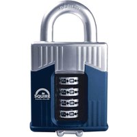 Squire, Henry Squire Warrior High-Security Shackle Combination Padlock 55mm Standard Squire, Henry Squire Warrior High-Security Shackle Combination Padlock 55mm Standard