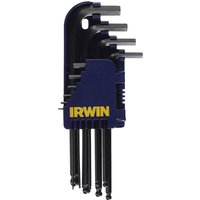 Irwin, Irwin T10757 10 Piece Long Arm Ball End Hex Key Set Irwin, Irwin T10757 10 Piece Long Arm Ball End Hex Key Set