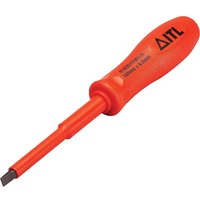 ITL, ITL Insulated Parallel Slotted Engineers Screwdriver 6.5mm 100mm ITL, ITL Insulated Parallel Slotted Engineers Screwdriver 6.5mm 100mm