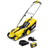 Karcher Home and Garden, Karcher LMO 1833 18v Cordless Rotary Lawnmower 330mm 1 x 5ah Li-ion Charger Karcher Home and Garden, Karcher LMO 1833 18v Cordless Rotary Lawnmower 330mm 1 x 5ah Li-ion Charger