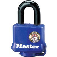 Masterlock, Masterlock Weather Tough Padlock 40mm Blue Standard Masterlock, Masterlock Weather Tough Padlock 40mm Blue Standard