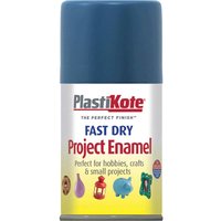 Plastikote, Plastikote Dry Enamel Aerosol Spray Paint Harbour Blue 100ml Plastikote, Plastikote Dry Enamel Aerosol Spray Paint Harbour Blue 100ml