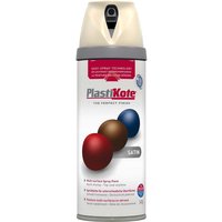 Plastikote, Plastikote Premium Satin Aerosol Spray Paint Grey Beige 400ml Plastikote, Plastikote Premium Satin Aerosol Spray Paint Grey Beige 400ml