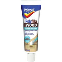 Polycell, Polycell Polyfilla For Wood General Repairs 330ml - Light Polycell, Polycell Polyfilla For Wood General Repairs 330ml - Light