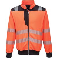 Portwest, Portwest PW3 Hi Vis Sweatshirt Orange / Black 4XL Portwest, Portwest PW3 Hi Vis Sweatshirt Orange / Black 4XL