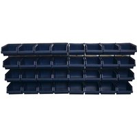 raaco, Raaco Bin Wall Panel with 32 Bins raaco, Raaco Bin Wall Panel with 32 Bins