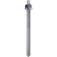 Rawlplug, Rawl Threaded Resin Studs Zinc Plated M12 160mm Pack of 10 Rawlplug, Rawl Threaded Resin Studs Zinc Plated M12 160mm Pack of 10