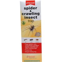 Rentokil, Rentokil Spider and Crawling Insect Trap Pack of 3 Rentokil, Rentokil Spider and Crawling Insect Trap Pack of 3
