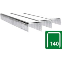 Rapid, Rapid Type 140 Galvanised Staples 12mm Pack of 5000 Rapid, Rapid Type 140 Galvanised Staples 12mm Pack of 5000