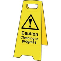 Scan, Scan Heavy Duty A-Board Sign - Caution Cleaning In Progress Scan, Scan Heavy Duty A-Board Sign - Caution Cleaning In Progress