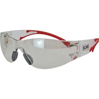Scan, Scan Flexi Safety Glasses Clear Clear Scan, Scan Flexi Safety Glasses Clear Clear