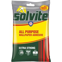 Solvite, Pack Of 5 Solvite All Purpose Wallpaper Adhesive Rolls Solvite, Pack Of 5 Solvite All Purpose Wallpaper Adhesive Rolls