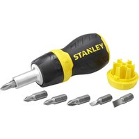 STANLEY®, Stanley ® - Stanley STA066358 Ratcheting Stubby Screwdriver Bit Set Phillips / Pozi 0-66-358 STANLEY®, Stanley ® - Stanley STA066358 Ratcheting Stubby Screwdriver Bit Set Phillips / Pozi 0-66-358