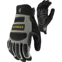 Stanley, Stanley SY820L Extreme Impact Performance Grey & Black Glove - SIze L Stanley, Stanley SY820L Extreme Impact Performance Grey & Black Glove - SIze L