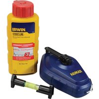 Straight Line, Irwin StraitLine Speedline Chalk Line Reel Set 30m Straight Line, Irwin StraitLine Speedline Chalk Line Reel Set 30m