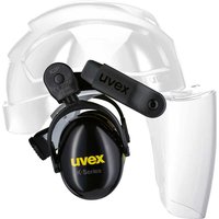 Uvex, Uvex Pheos Magnetic Safety Helmet Visor and Ear Defenders Uvex, Uvex Pheos Magnetic Safety Helmet Visor and Ear Defenders