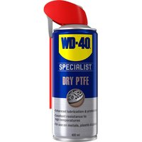 WD40, WD40 Specialist Dry PTFE Lubricant Aerosol Spray 400ml WD40, WD40 Specialist Dry PTFE Lubricant Aerosol Spray 400ml