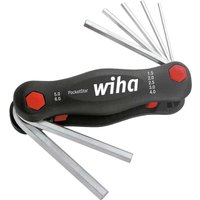 Wiha, Wiha Pocketstar 7 Piece Hexagon Allen Key Set 1.5mm - 6mm Wiha, Wiha Pocketstar 7 Piece Hexagon Allen Key Set 1.5mm - 6mm