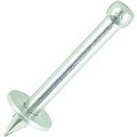 Timco, Washered Masonry Nails 30mm Pack of 100 Timco, Washered Masonry Nails 30mm Pack of 100