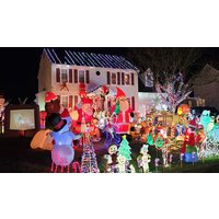 Half-Day Holiday and Tacky Lights Tour in Richmond