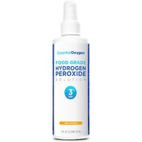 Food Grade Hydrogen Peroxide 3%, 8 oz, Essential Oxygen