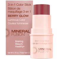 3-in-1 Color Stick - Berry Glow, 0.18 oz, Mineral Fusion Cosmetics