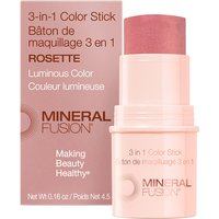 3-in-1 Color Stick - Rosette, 0.18 oz, Mineral Fusion Cosmetics