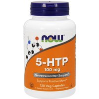 5-HTP 100 mg Vegetarian 120 Vcaps (5HTP), NOW Foods