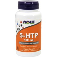5-HTP 100mg Vegetarian 60 Vcaps, NOW Foods