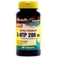 5-HTP 200 mg, 30 Tablets, Mason Natural