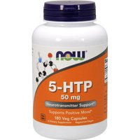 5-HTP 50 mg, 180 Capsules, NOW Foods