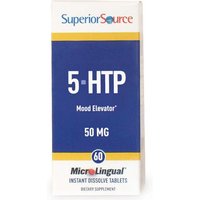 5-HTP 50 mg, 60 Instant Dissolve Tablets, Superior Source