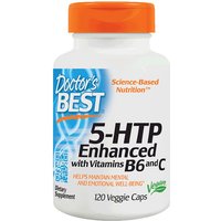 5-HTP Enhanced with Vitamin B6 & C, 120 Veggie Caps, Doctors Best
