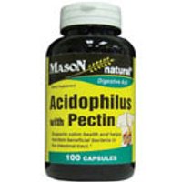 Acidophilus with Pectin, 100 Capsules, Mason Natural