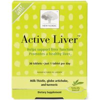 Acive Liver, Helps Support Liver Function, 30 Tablets, New Nordic