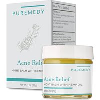 Acne Relief Night Balm, 1 oz, Puremedy