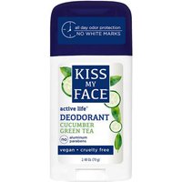 Active Life Stick Deodorant, Cucumber Green Tea, 2.48 oz, Kiss My Face