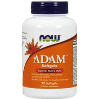 ADAM Softgel, Superior Mens Multiple Vitamin, 90 Softgels, NOW Foods
