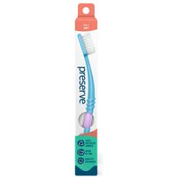 Adult Toothbrush in Travel Case, Soft, Assorted Color, 1 pc, Preserve
