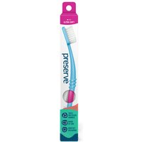 Adult Toothbrush in Travel Case, Ultra Soft, Assorted Color, 1 pc, Preserve